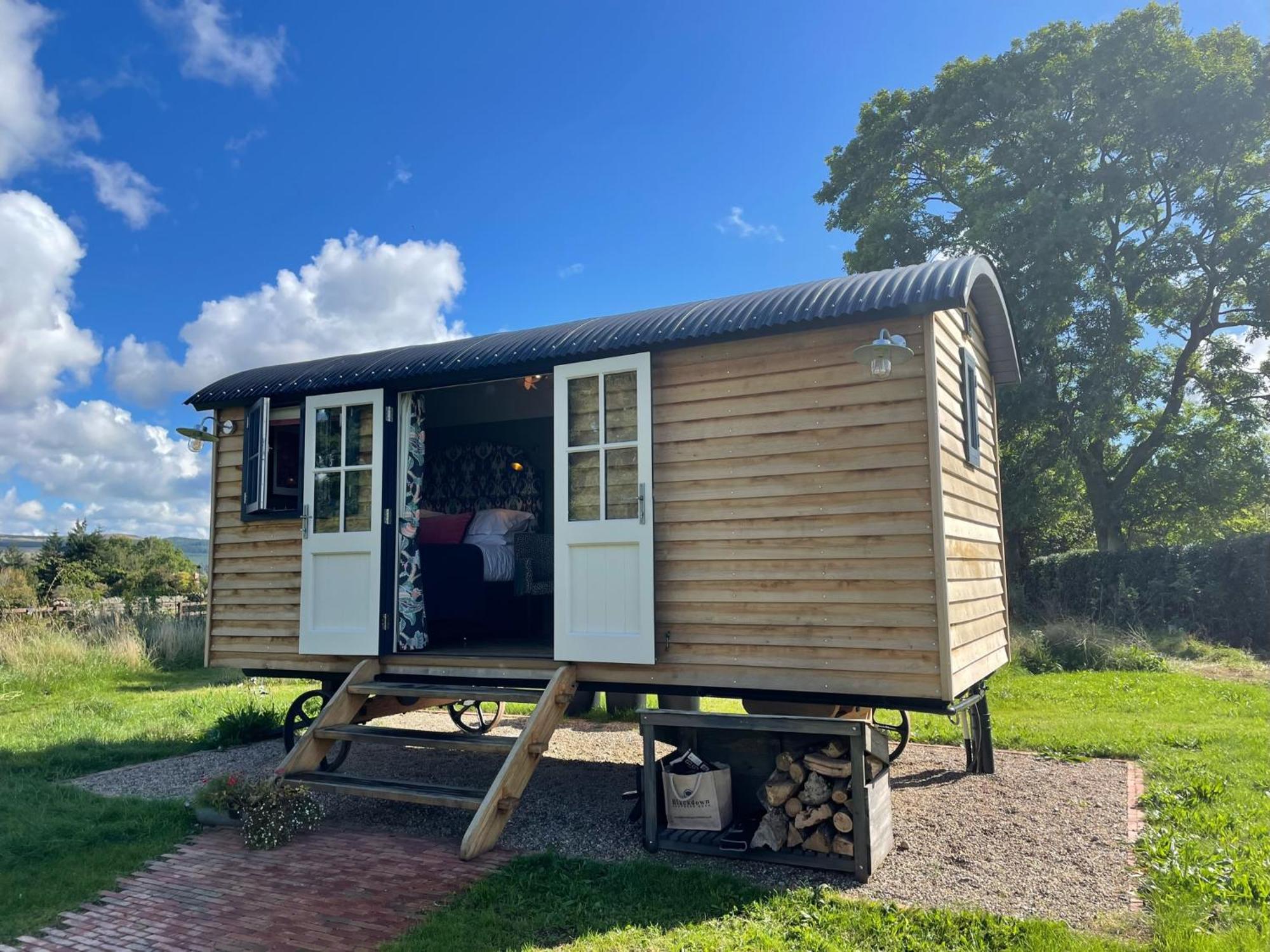 Toadland Shepherd Huts Durham Eksteriør bilde